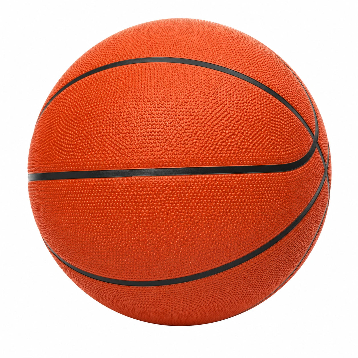 Pallone da basket per esterni, arancione, circonferenza 75 cm