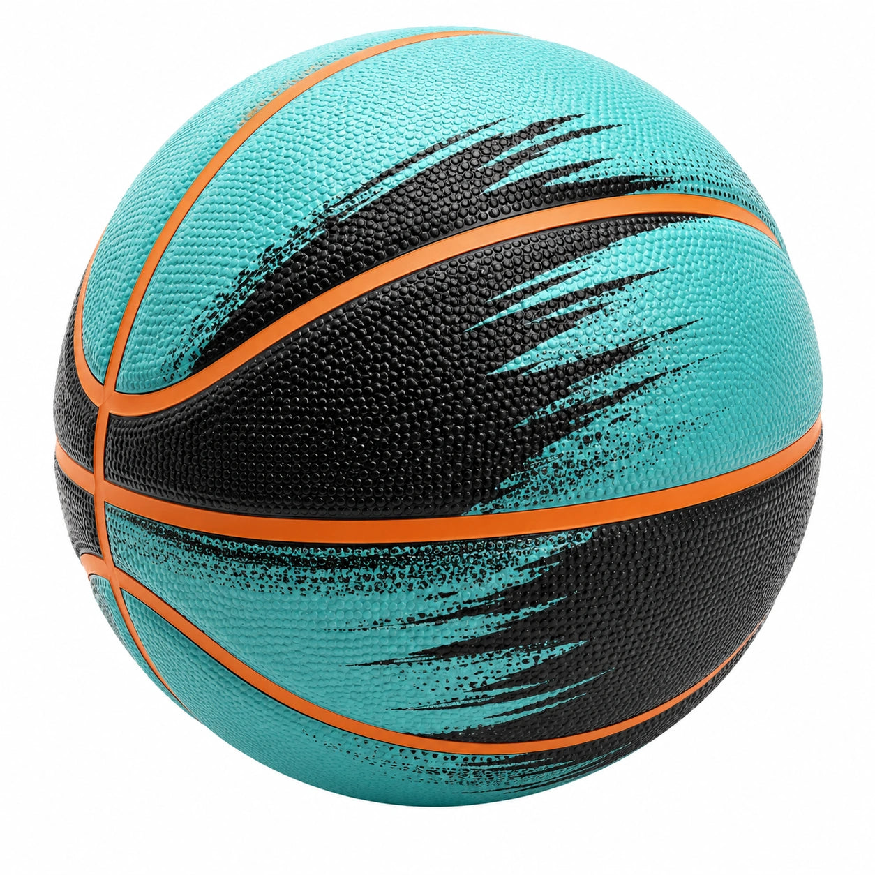 Pallone da Basket Turchese Nero Arancione