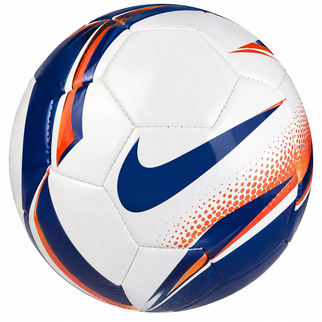 Pallone da Calcio Bianco/Arancione/Blu Taglia Standard