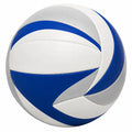 Pallone da pallavolo blu, bianco e grigio