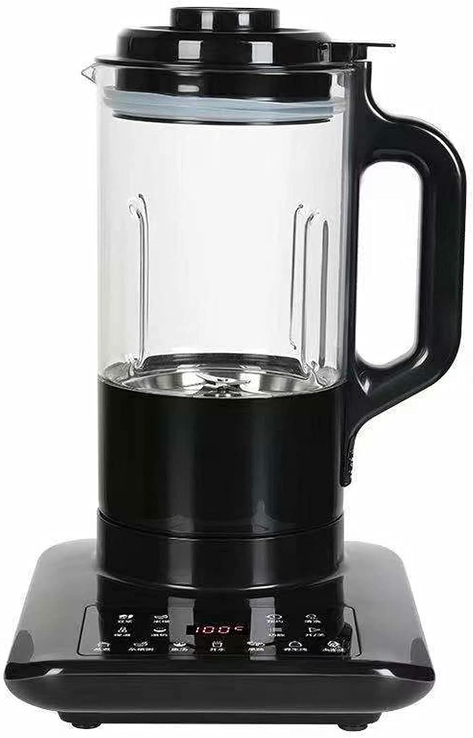 PURRL, Robot da cucina, 34 CM, Nero, acciaio inox