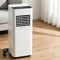 ZJHHRZ, Condizionatore portatile, 5000BTU, 5000 BTU, 270x270x600 mm, 220 V, Bianco, illuminazione LED, telecomando, timer, autopulizia