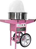 Royal Catering, Macchine per zucchero filato, 1200 W, 52 cm, 53 x 124 cm, Rosa