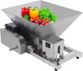 udneondhe, Tritatutto e mini frullatori, 4 l, 60 W, 35 x 31 cm, Argento, acciaio inox