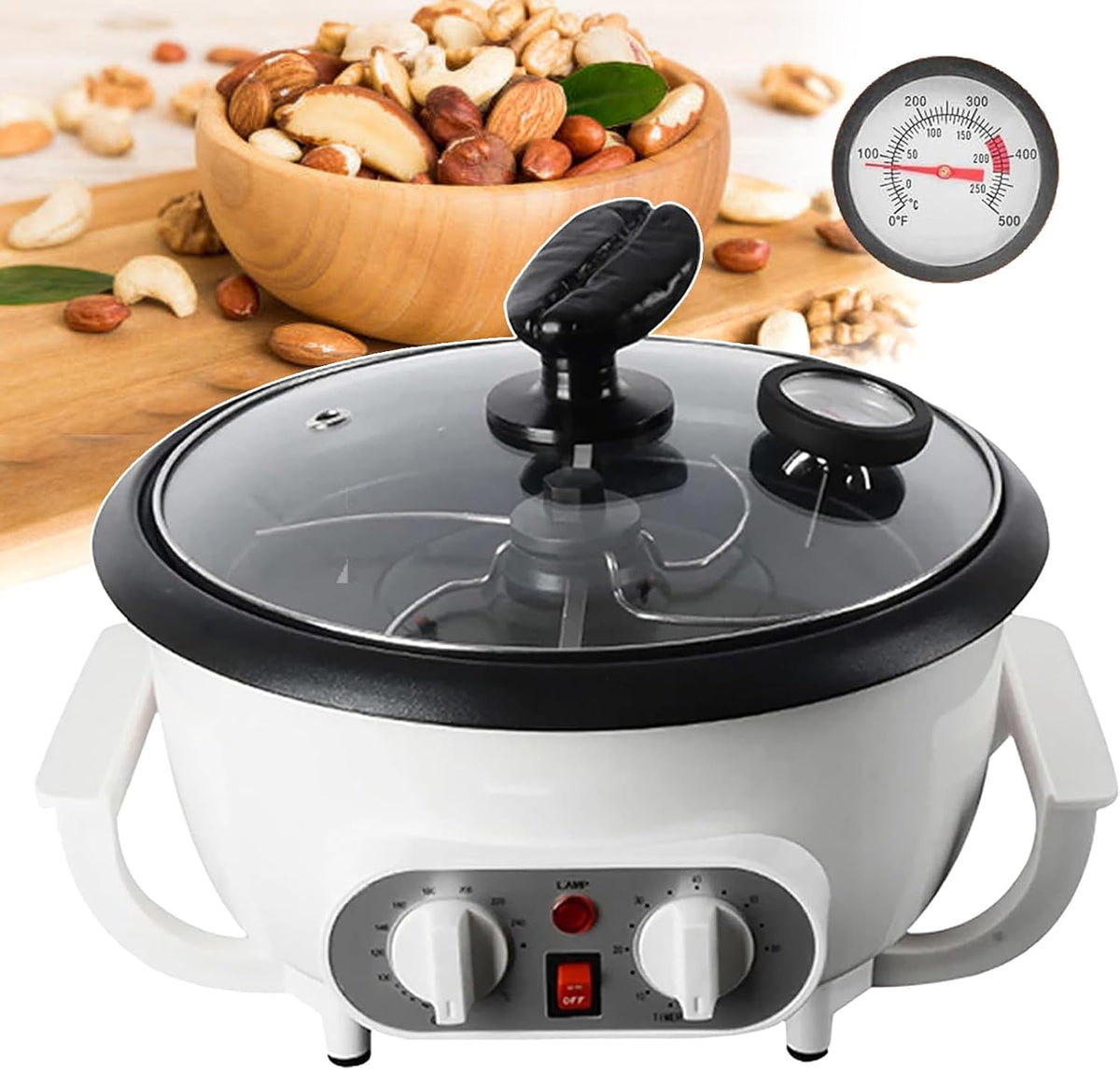 Tostatori, forplubossmmp, 750 g, 1200 W, 240 V, Nero, timer