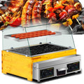 SUPER FOREST, Macchine per Hot Dog, 1430 W, 45 cm, 16,5 kg, Argento, acciaio inox