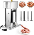 VEVOR, Tritacarne, 10 L, Argento, acciaio inox