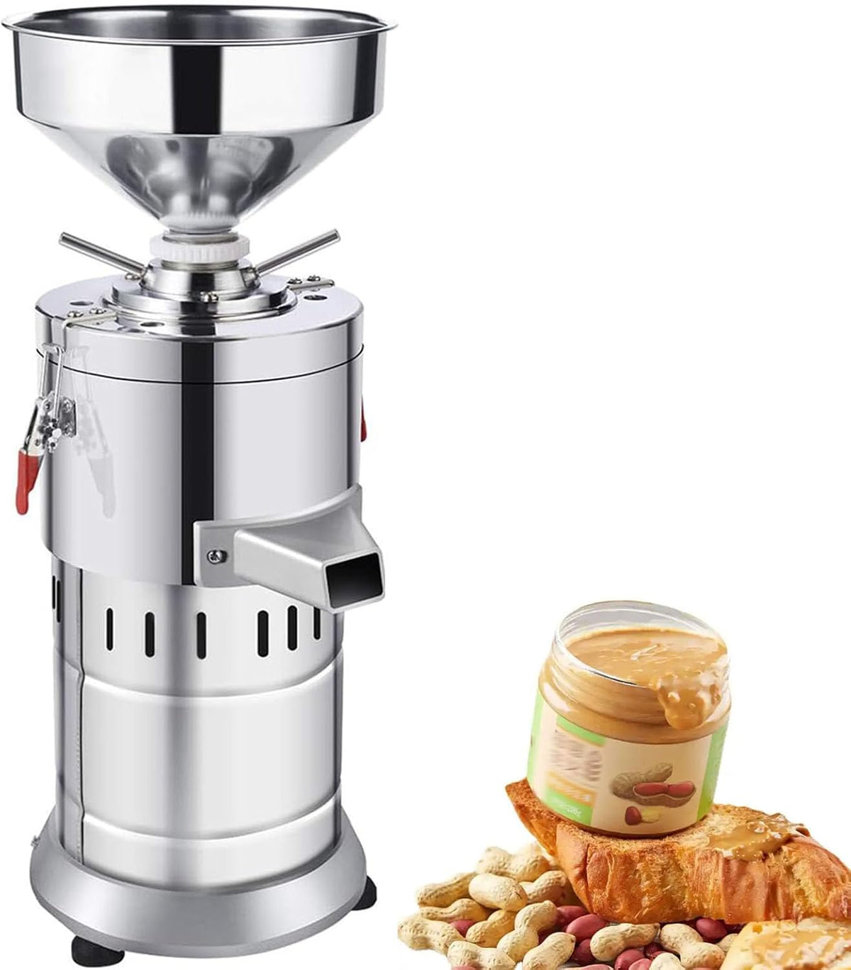 GTHTUHFD, Apparecchi di miscelazione, 1100 W, 2850 giri/min, 15 kg, Nero, acciaio inox