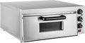 Forno per pizza, 46x40x27 cm, 3000 W, 15 pollici, Argento, acciaio inox, funzione grill