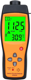 Monitor, CO2, QZCX, 80 dB, 3,7 V, Nero