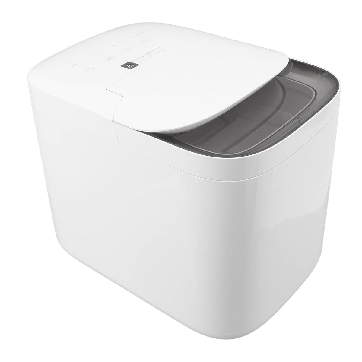 Macchina per cubetti di ghiaccio, Fdit, 39.5 x 28 x 31 cm, 15 kg, 1.5 L, Nero, alluminio