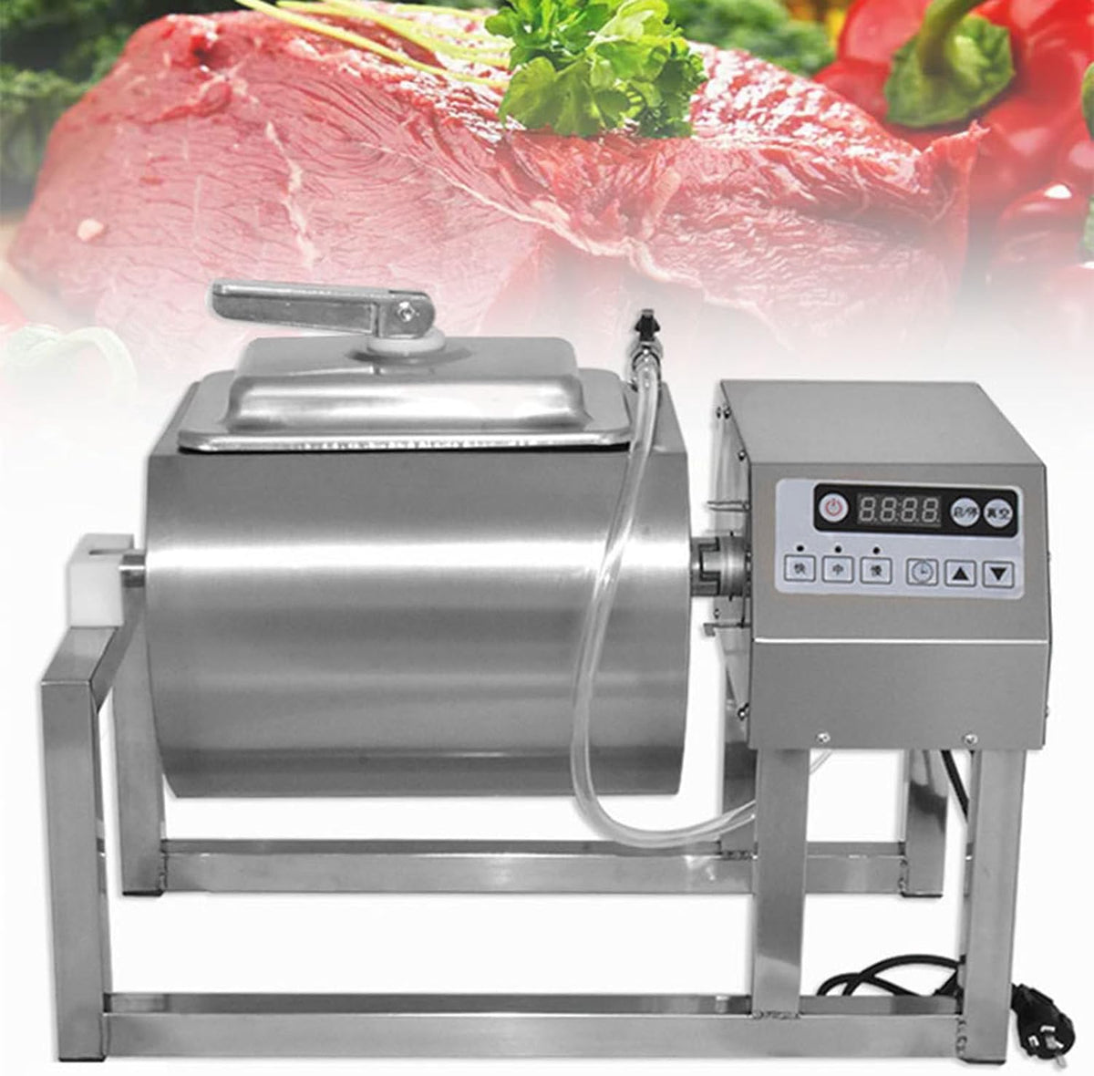 Batticarne, 300 x 250 x 330 mm, 220 V, 30 W, Nero, acciaio inox