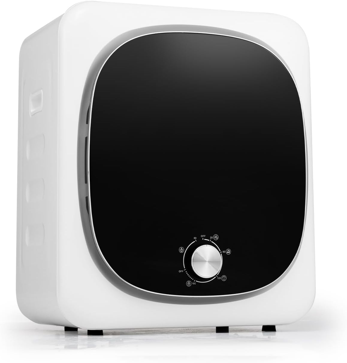Asciugatrice, SOARS, 800 W, 2,5 KG, 48 X 40 X 56 CM, Bianco, timer, pompa di calore, protezione dal surriscaldamento