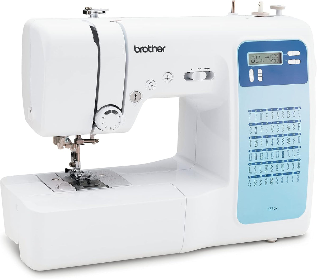Brother, Macchine da cucire a controllo elettronico, FS60X, Nero