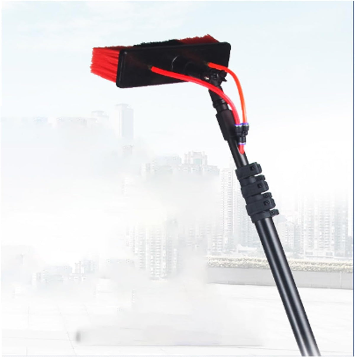 Spazzole per incavi finestre, 54,9 cm, 3,6 m, 10,8 m, Nero, alluminio, 3 in 1