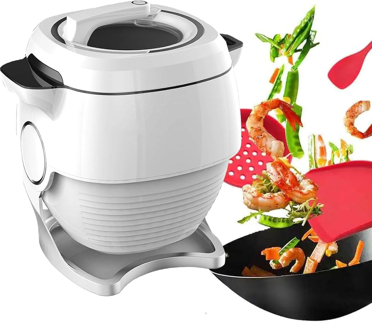 Multi-Cooker, 31 x 37 x 36,5 cm, 6 litri, 2000 W, Nero