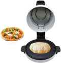 MJMLUCK, Tavolo, 2000 W, 1 cm, Nero/Argento, acciaio inox