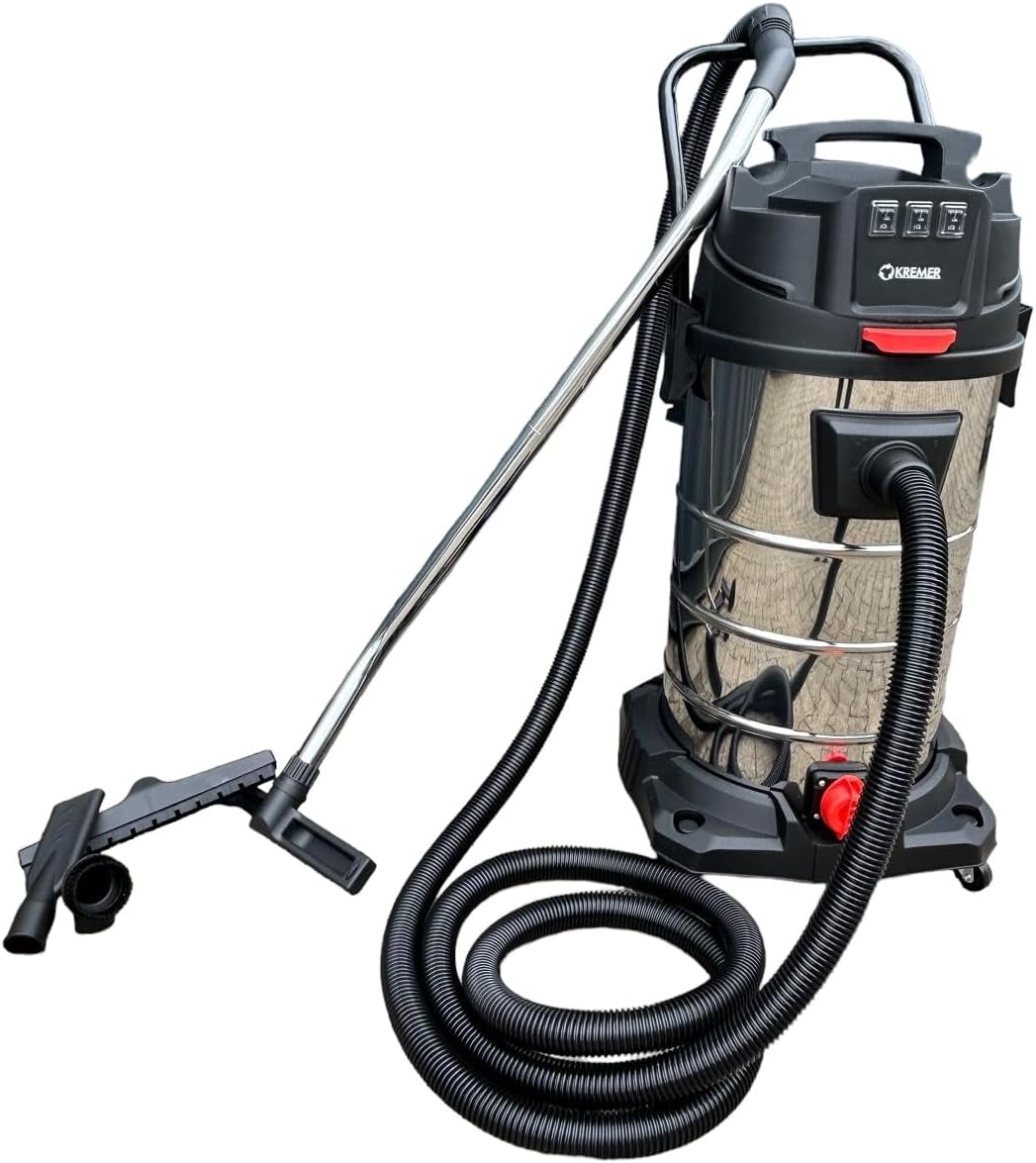 DeTec, Aspirapolvere, 3000 W, 100 l, Nero