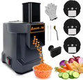 Anatole, Mandoline, 16 mm, 9 mm, 12 mm, Grigio, acciaio inox, 3 in 1