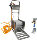 DNEPEI, Detergenti per scarpe, 5 m, 82 cm, 8 cm, Nero