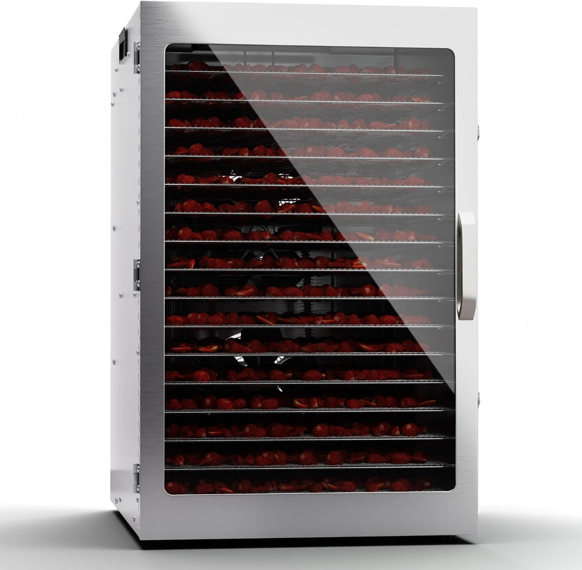 KLARSTEIN, Essiccatori per alimenti, 2000 W, 43 x 81,5 x 54 cm, 50 dB, Argento, acciaio inox, timer