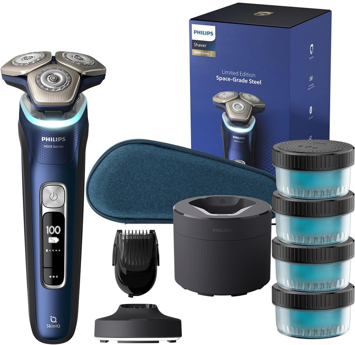 Rasoi a testine rotanti, PHILIPS, Blu