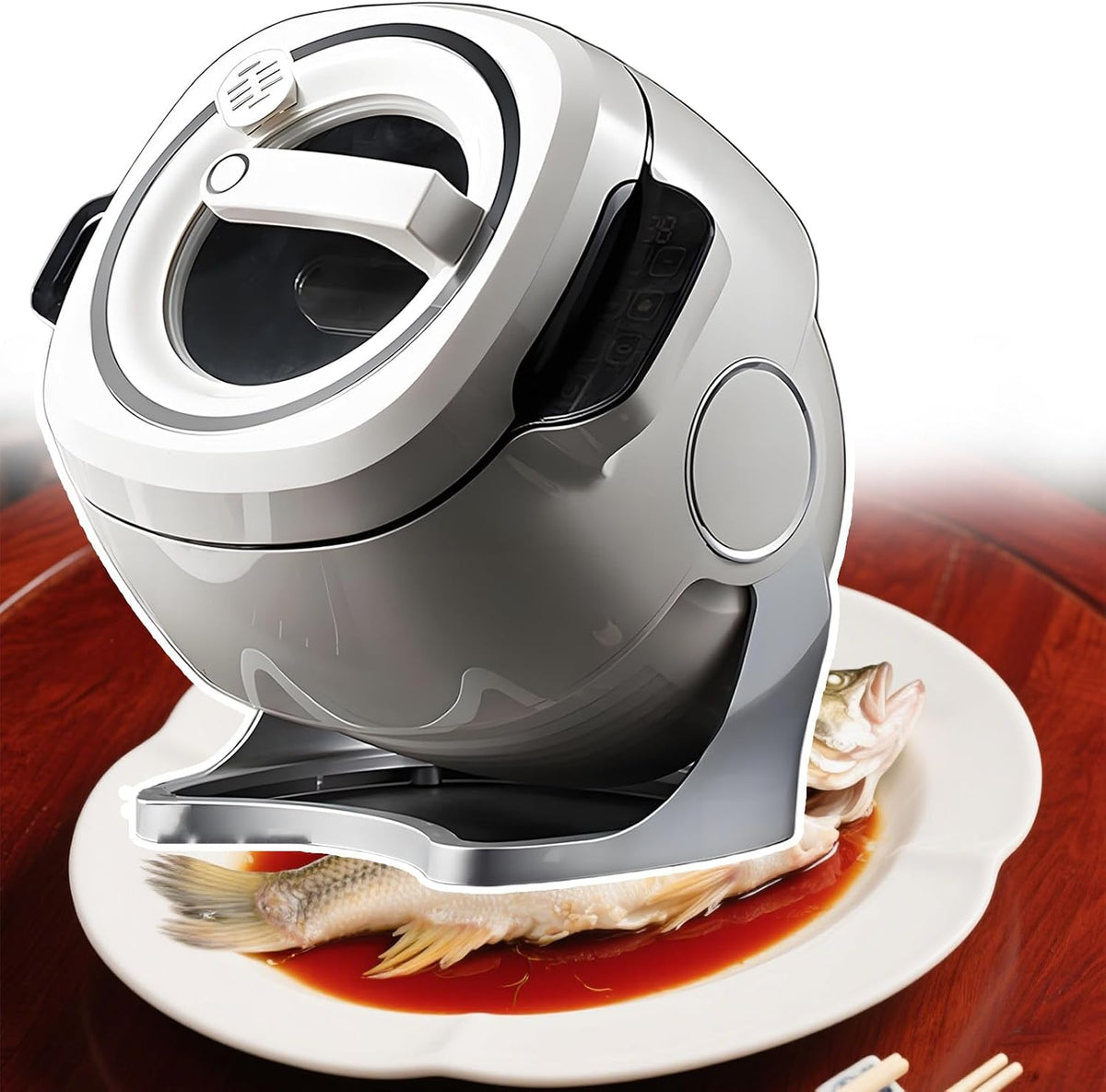 forplubossmmp, Robot da cucina, 1000 w, 6 l, 31x37x36,5 cm, Nero