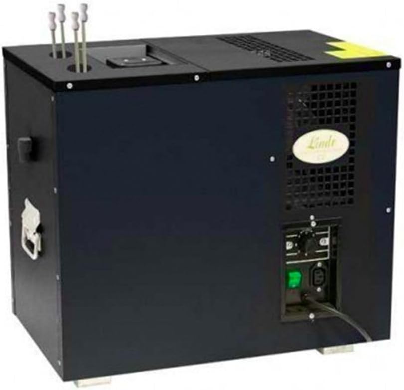 ich-zapfe.de, Spillatori per birra, AS-110, 2x14 m, 110 L, 10°C, Nero, acciaio inox