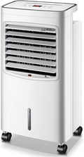Condizionatore portatile, 37x28x74 cm, 75 W, 8 litri, Bianco, telecomando