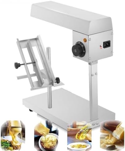 GYKOZY, Piastre per Raclette, 5300 W, 205 × 360 × 400 mm, 110 V, Argento, acciaio inox