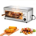 RUODATONLY, Bistecchiere, 2000 W, 460 x 160 x 260 mm, 300 °C, Nero, acciaio inox