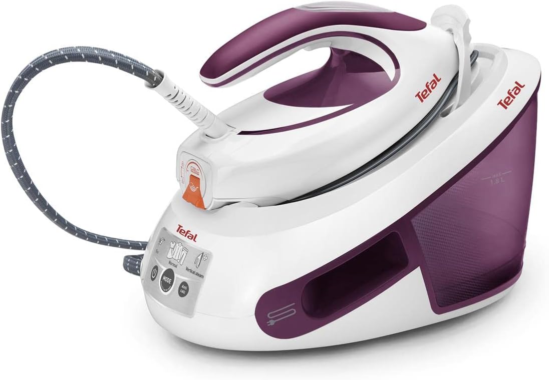 Ferri a caldaia, SV8054, Tefal, 2800 W, 1,8 l, 120 g, Viola