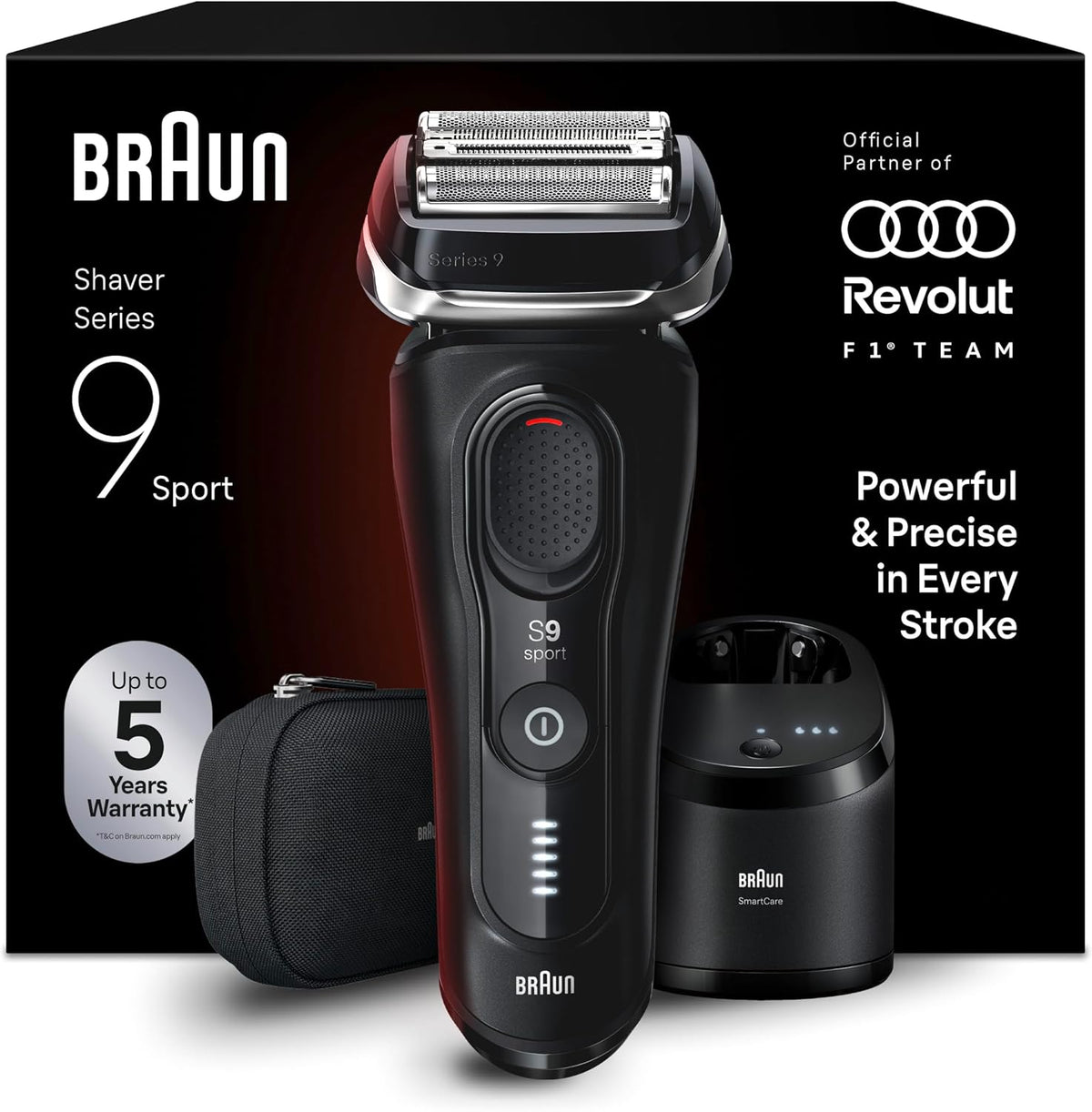 Braun, Rasoi a lamina, Marrone/Nero, 5 in 1