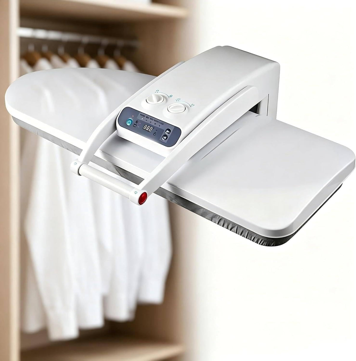 Ferri a caldaia, ByBoDi, 1400 W, 65x24 cm, 65-205°C, Nero, vano contenitore, spegnimento automatico