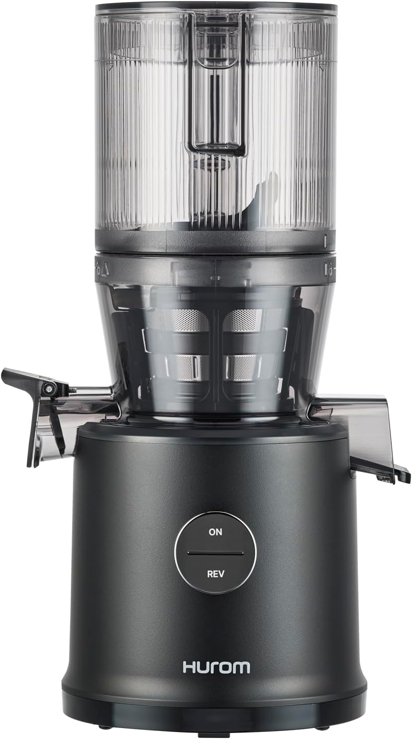 Hurom, Estrattori succo albero singolo masticatori, H80-ST, 2,2 l, 200 W, 147 MM, Nero
