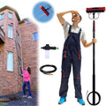 Spazzole per zanzariere, 10,8 m, 35 cm, Nero, alluminio