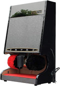 Samnuerly, Spazzole per scarpe, 83 X 51 X 28,2 cm, 220 V, 60 W, Nero, acciaio inox
