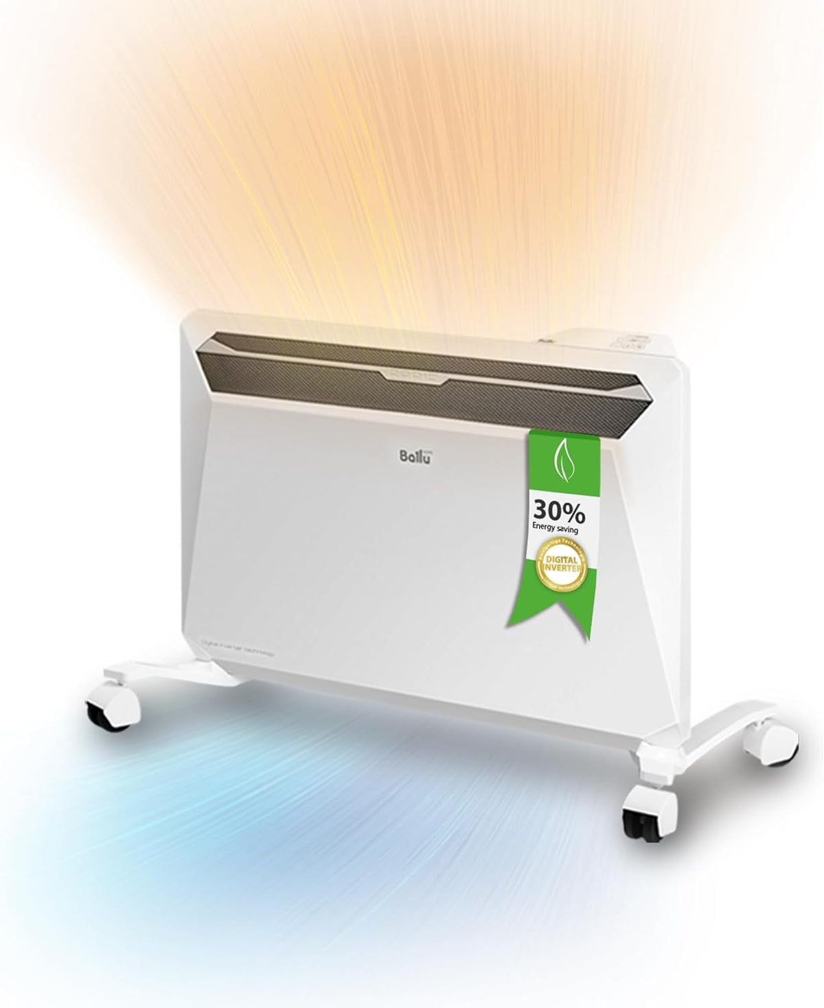 Stufe elettriche, Mi-Heat, 2200 W, 240 V, 23 cm, Bianco, Wi-Fi, motore inverter