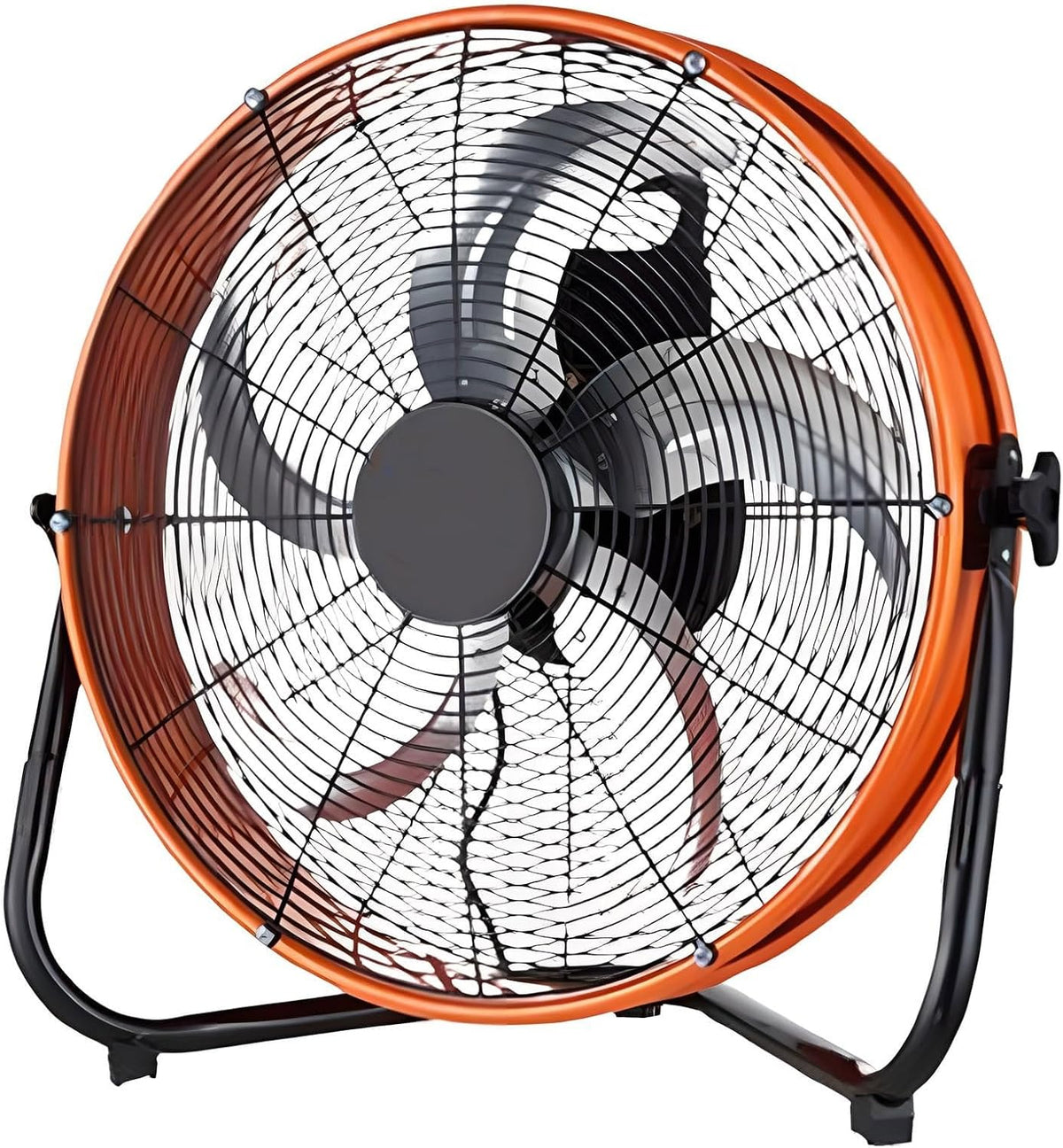 Ventilatori da pavimento, 160 W, 55 cm, 60 cm, Bianco, alluminio, protezione dal surriscaldamento