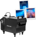 Macchina per cubetti di ghiaccio, BoomToneDJ, 1000 W, Nero, telecomando