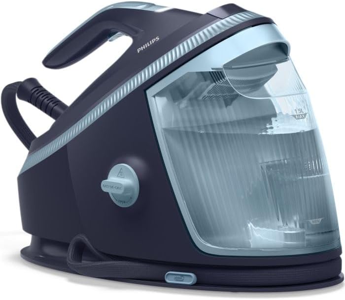 PHILIPS, Ferri a caldaia, PSG7200/20, 2100 W, 600 g, 8,5 bar, Nero