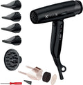 Asciugacapelli, GAMMA+, 1600 W, Nero, illuminazione LED, autopulizia