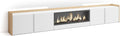 Skraut Home, Smart TV, 103 cm, 50 cm, 35 cm, Nero, alluminio, illuminazione LED, telecomando