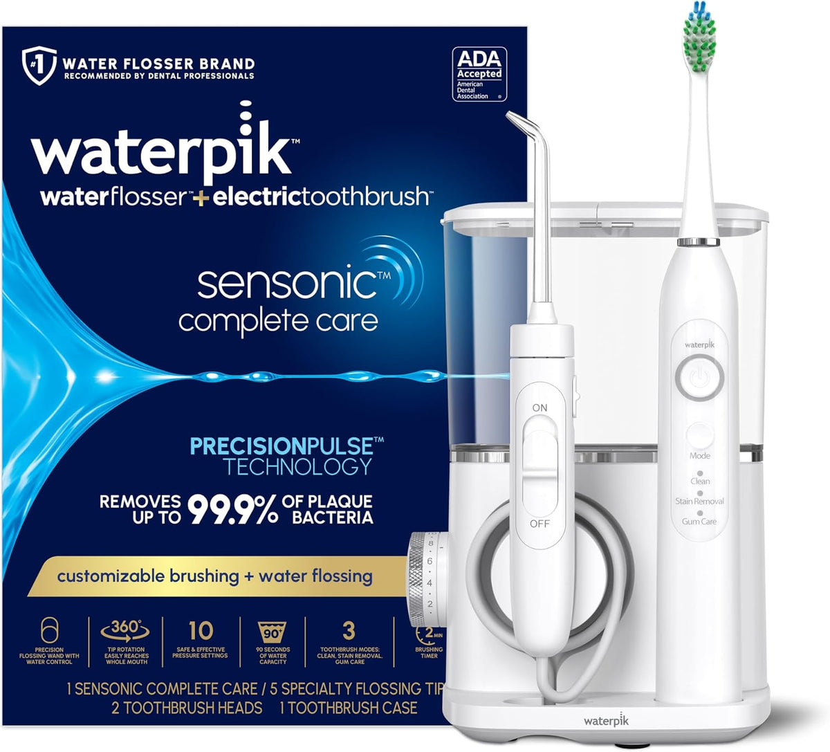 Waterpik, Idropulsori e fili interdentali elettrici, Nero