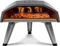 Ooni, Forno per pizza, 500 °C, Nero/Argento