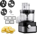 Acentesoft, Robot da cucina, 600 W, 5 Litri, 800 giri/min, Argento, acciaio inox, 5 in 1