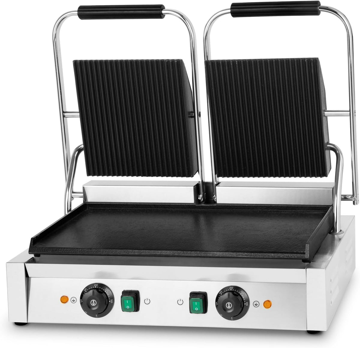 vertes, Bistecchiere, 3600 W, 0-300°C, 230 V, Argento, acciaio inox, funzione grill