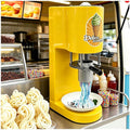 Gelatiera, Ghygetrich, 30 × 20 × 57 cm, 80 W, 0,45 litri, Giallo, acciaio inox