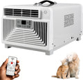 YUDINGKVN, Condizionatore portatile, 3400 BTU, 285x460x230 mm, 42 dB, Bianco, telecomando, timer