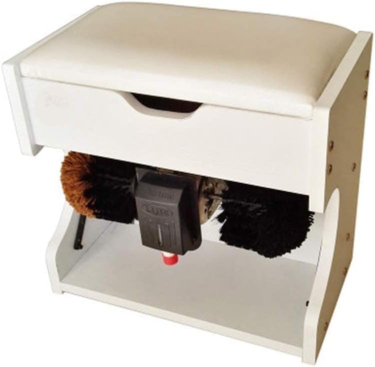 ARTSZY, Spazzole per scarpe, 220 V, 145 W, 2 cm, Bianco, acciaio inox